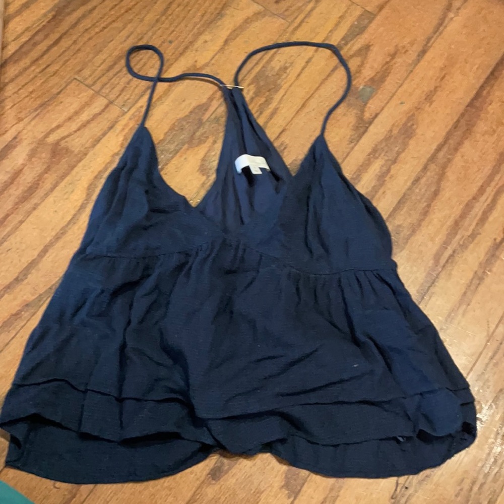 Blue tank